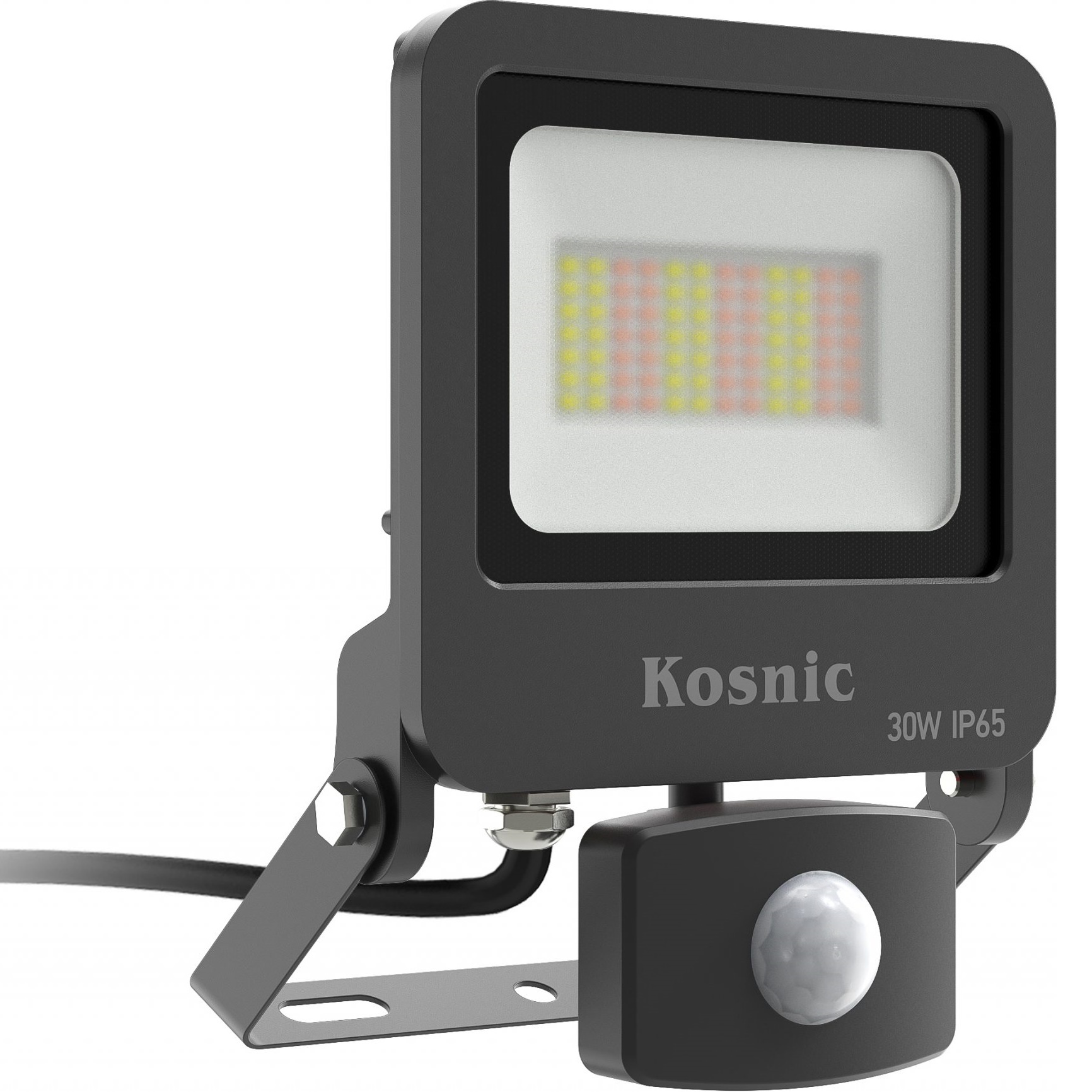 (image for) Kosnic VEN30-SCT/S Ventas II 30W CCT IP65 LED Floodlight With Remote And PIR Sensor